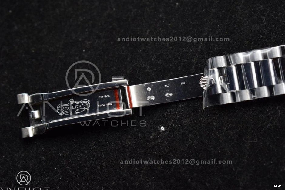 Best QF Diamond 904L Bracelet Comfortable (Gain Blue DayDate Edition Weight) Steel SS Dial vr3255 on 677 36 President V5 0806